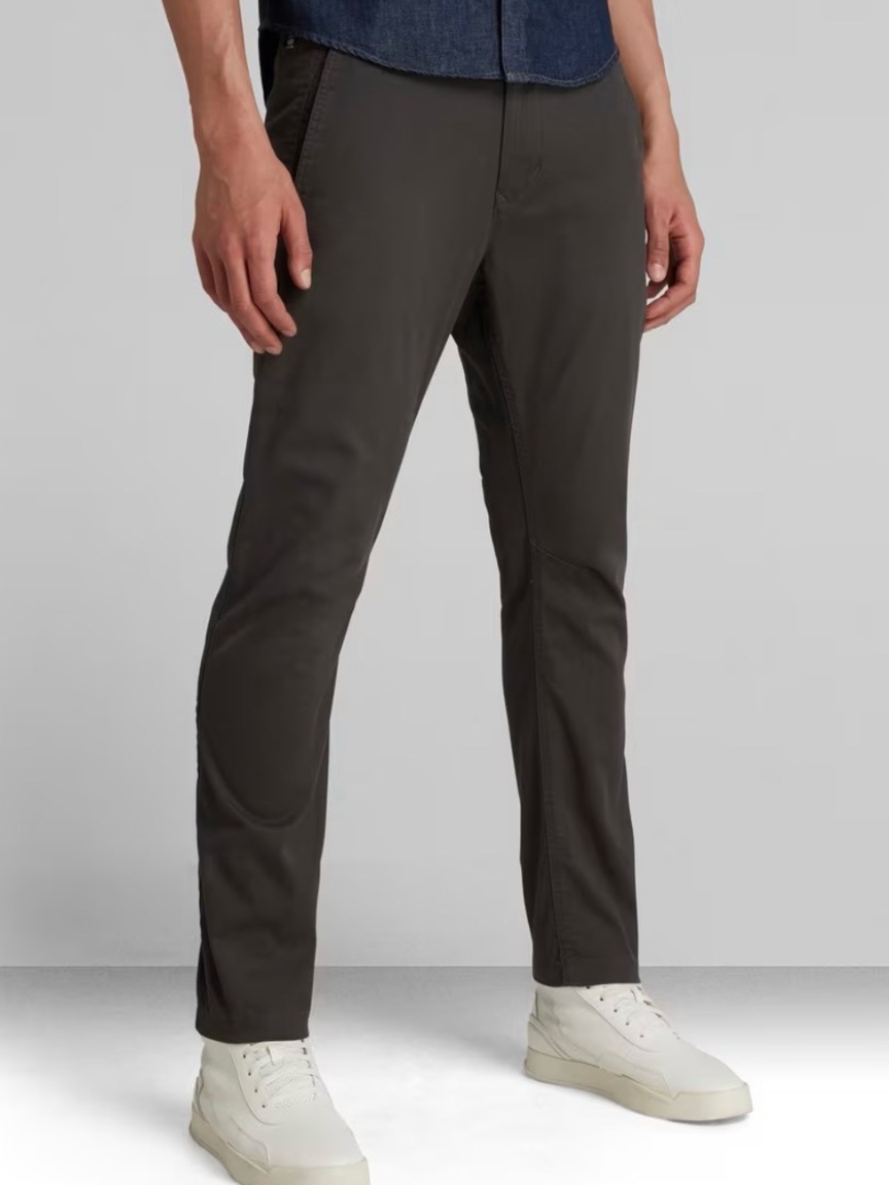 G Star Raw Vetar Slim Chino Pants Mens Size 38x38 Asphalt